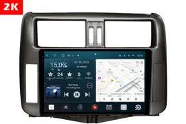 Автомагнитола 2K RedPower 75065G Hi-Fi для Toyota Land Cruiser Prado 150 (09.2009-10.2013)