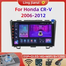 Автомагнитола Android 12 Для Honda CR-V 3 RE CRV 2006-2007-2012 Мультимедийный Видеоплеер 2 Din Навигация GPS Carplay DVD Головное устройство