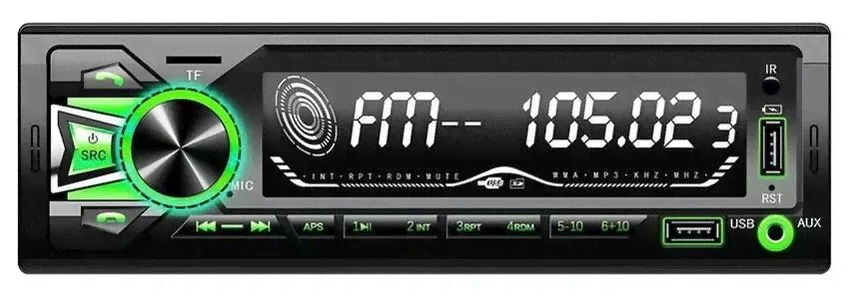 Abyss Автомагнитола Блютуз / Автомагнитола USB / Автомагнитола 1 din / Автомагнитола FEELFAM SR-6602 автомагнитолы-3