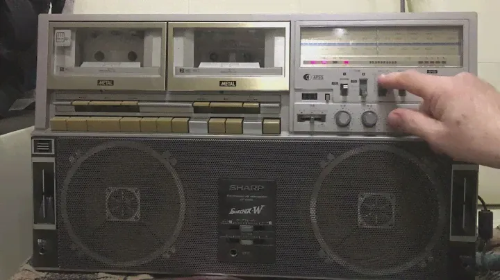 магнитола Sharp GF- 818ST