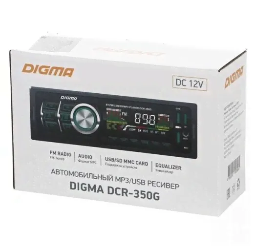 Prime-X Автомагнитола Digma DCR-350G . автомагнитолы-4