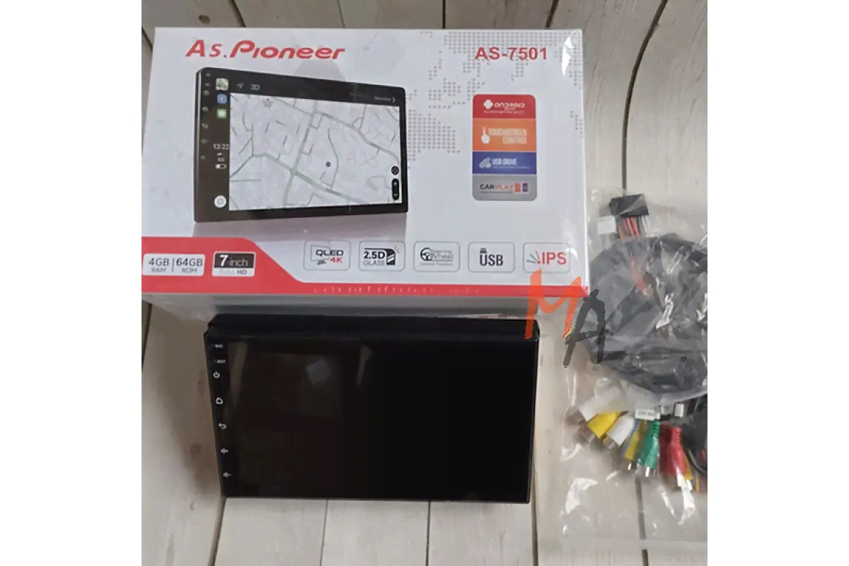 Автомагнитола Pionее AS-7501 / Гарантия на проверку!-0
