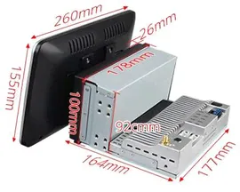 Универсальная автомагнитола 2DIN на Android 8.1 Carmedia OL-1008-S9