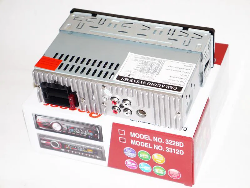 Автомагнитолы - Автомагнитола Pioneer 6317D Съемная панель - Usb+RGB подсветка+Fm+Aux+ пульт-4
