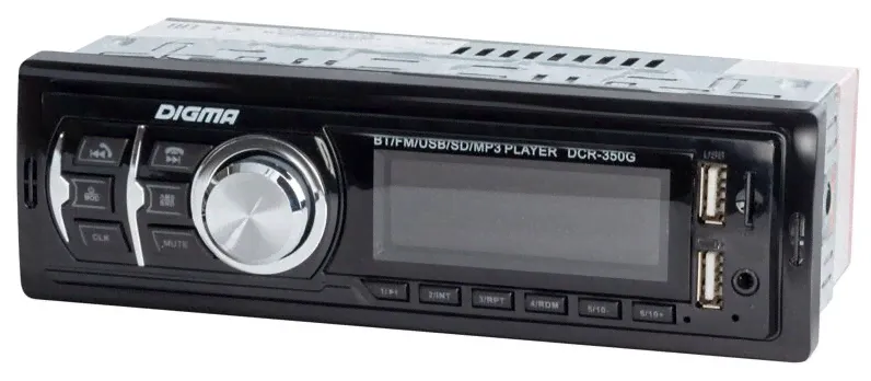 Prime-X Автомагнитола Digma DCR-350G . автомагнитолы-0