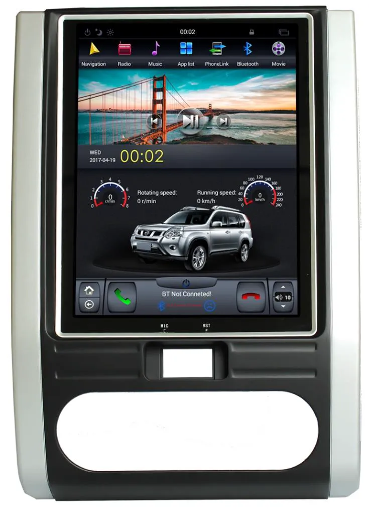 Штатная автомагнитола Tesla Carmedia ZF-1008-DSP Android 9.0 для Nissan X-Trail 2007-2014 (T31)-2