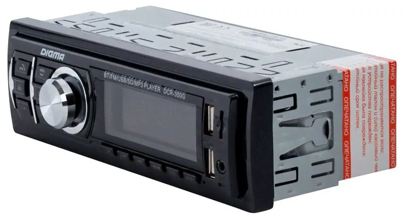 Prime-X Автомагнитола Digma DCR-350G . автомагнитолы-1