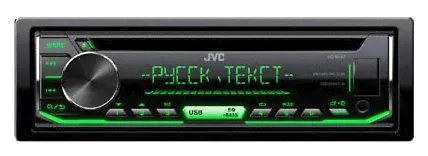 Автомагнитола JVC KD-R497, черная-0
