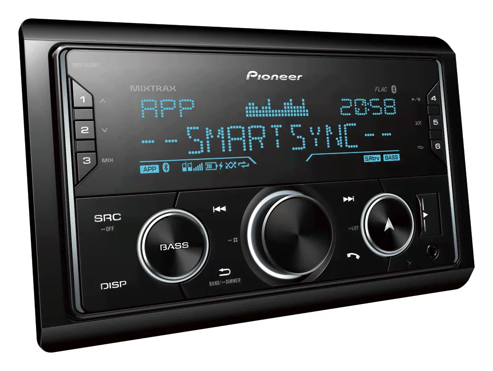 Автомагнитола Pioneer MVH-S620BT процессорная (ОРИГИНАЛ) / Bluetooth / USB /AUX / RCA / магнитола пионер 2 дин-0