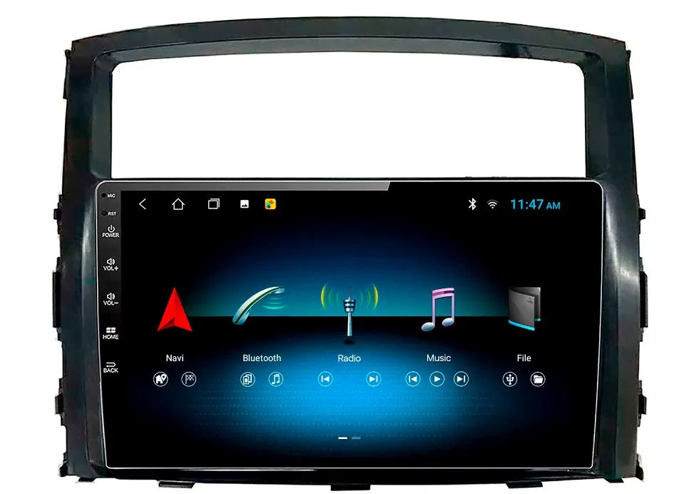 Автомагнитола Mitsubishi Pajero, Shogun, Montero 2007+, (ASC-09MB 2/32, 22-005, WS-MTMT06) 9", серия MB, арт.:MSB901MB 2/32-0