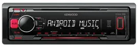 Автомагнитола Kenwood KMM-103RY USB MP3 FM RDS 1DIN 4х50Вт черный