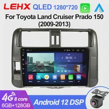 LEHX L6Pro 2din Android Автомагнитола Мультимедийный плеер для Toyota Land Cruiser Prado 150 2009-2013 Стерео Carplay GPS Навигация