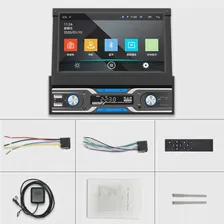 Автомагнитола Podofo, мультимедийный плеер на Android, с выдвижным экраном, GPS, видеорегистратором и Windows CE, Типоразмер 1DIN (art.: 3920bb3bba6cb)