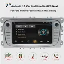 Автомагнитола 2 Din, 7 дюймов, Android 10, мультимедийный проигрыватель MP5, GPS-навигация для Mondeo, Focus, Galaxy (art.: 3920be4b227b7)