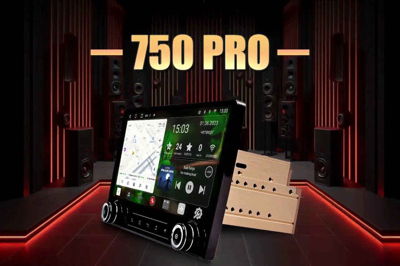 Автомагнитола RedPower 750PRO 9.2' с крутилками (для рамки 10 дюймов)