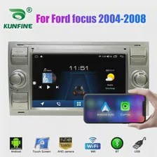 Автомагнитола Android 2 Din для Ford focus 2004-2008, автомобильная стереосистема, Автомобильный мультимедийный видео DVD-плеер, GPS-навигация Carplay