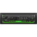Автомагнитола ACV AVS-819BG 1din/зеленая/FM/MP3/USB/BT/SD/FM/4*45/съемн.панель