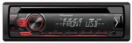 Автомагнитола CD Pioneer DEH-S110UB 1DIN 4x50Вт