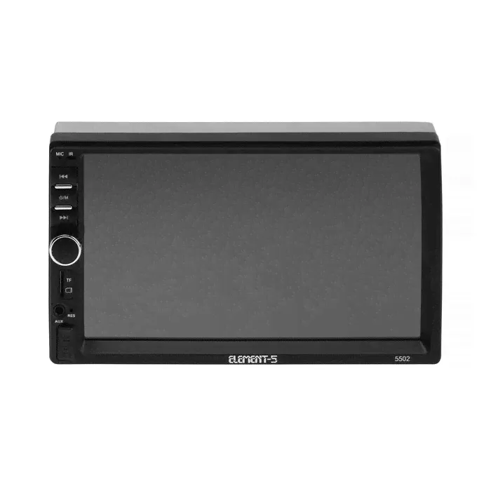 Автомагнитола Element-5 2DIN MP5-B5502-LBT, Radio, Bluetooth, USB, AUX, сенсорный дисплей 7"-0
