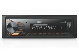Автомагнитола ACV AVS-812BA, 1 DIN, 4x50 Вт, черный