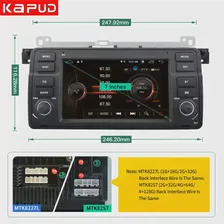 🛍 Автомагнитола Kapud для BMW 3 E46, Android 10, 318320325330335 M3, 1998-2005, GPS