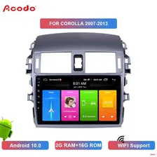 Автомагнитола ACODO 2 Din Гб ОЗУ 16 ПЗУ Android 10 0 мультимедийный плеер с GPS-навигацией для